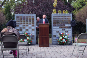 Rev. Robert Rice Speaks at 2021 Veterans' Day Ceremony