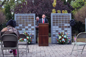 Rev. Robert Rice Speaks at 2021 Veterans' Day Ceremony