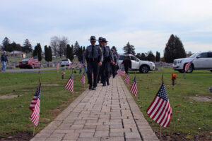 State Police Arrive at 2021 Veterans' Day Ceremony